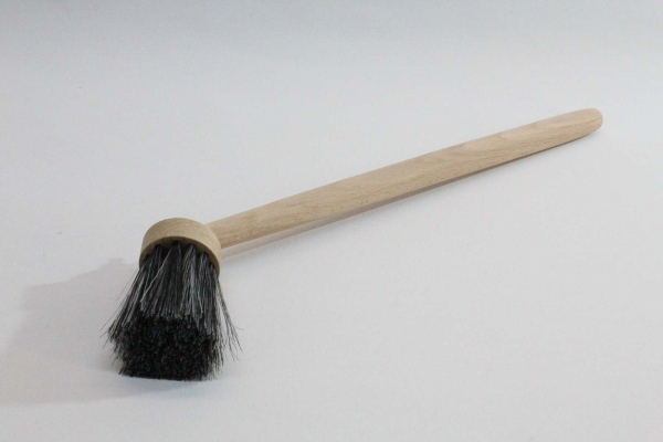 Anstreichbürste 45 mm rund mit Schrägstiel / Haarmischung